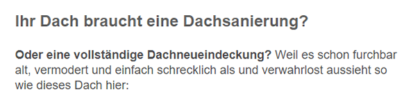 Dachsanierung für 79098 Freiburg (Breisgau), Gundelfingen, Ebringen, Horben, Sölden, Umkirch, Schallstadt oder Merzhausen, Au, Wittnau